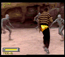 Скриншот игры Mighty Morphin Power Rangers